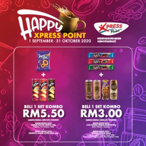 1 September – 31 October 2020 <br><p>Happy Xpress Point </p>